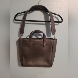 Parker Clay leather handbag